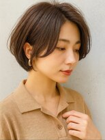 ベレッタ ネヤガワ(veretta. neyagawa)&nbsp;大人美人ハンサムショート/耳かけ丸みショート/ショコラブラウン