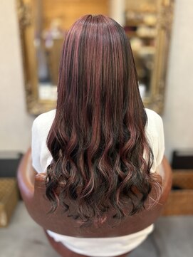 フリーク 土浦店(FREAK) レッド×ブラック×ピンクデザインカラー