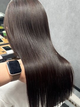 アンド ティグル クマモト(&.TIGRE KUMAMOTO) ダークグレージュ／ケアカラー