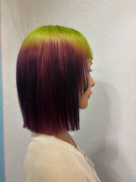 ヘアーリビングリコ 新潟笹口店(hair living Liko) つめこみカラー