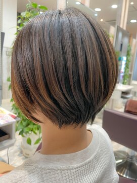 ブレスバイファースト 富谷店(Breath by first) 首筋スッキリボブスタイル！