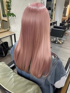 ネハス 名古屋栄店(nehus.) ブリーチ/クラゲヘアー/小顔に見せるヘア/ココアベージュ