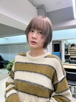 ロマリア ヒルズ 表参道 原宿(Lomalia HILLS)&nbsp;似合わせカットショートヘア[表参道ダブルカラーケアブリーチ]