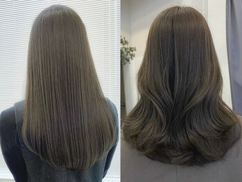 ヘアーアイスカルテット(HAIR ICI QUARTET)の写真/【伏見駅1分/駐車場完備】髪の長さを変えずに周りから褒められるstyleを実現★魅力を最大限に引き出します!