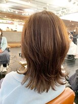ワンデイ 表参道(oneday)&nbsp;ウルフレイヤー×セミロングヘア