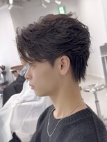 リヴ オオサカ(LIV OSAKA) センターパートウルフショートセンターパートシースルー