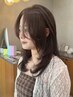 【ひな指名限定】【ご新規様限定】【女性限定】カットブリーチなしカラー