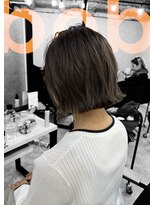 フランチェスカドットボブ(francesca.bob)&nbsp;グレージュ×切りっぱなしbob【田野剛大】