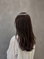 ラベルムバイエーケー(La Belleme by AK)&nbsp;艶感ブラウンのロングレイヤー