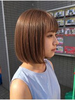 アッシュ 川崎店(Ash)&nbsp;ボブ　オレンジブラウン　オージュア