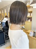 ボブ×オリーブベージュ_TREAT新浦安