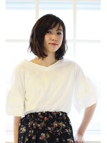 アース 浦添店(HAIR & MAKE EARTH)　&nbsp;ナチュラル可愛いボブスタイル【EARTH浦添】