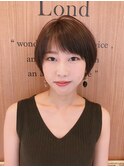【石田勇士郎】小顔ブランジュワンサイドショートグラデーション