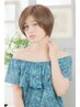 《圧倒的透明感ヘアに！》カット+アディクシーカラー ￥10500