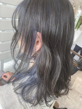 ヘアーメイク チョコ(hair make choco) ブルージュカラー