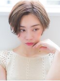 ふんわりハンサムショートボブ#マッシュショート#ボブ