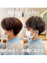 ロミーオム 本厚木(ROMMY. Homme)&nbsp;パーマで骨格補正☆似合わせパーマ、簡単スタイリング！