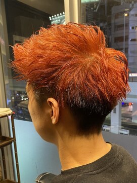 ヒロギンザ 六本木店(HIRO GINZA) アップバング　RED