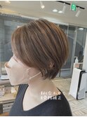 REAL SALON WORK~大人可愛い20代30代くびれ丸みショートボブ