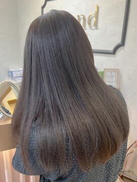 ロンドプランタン 恵比寿(Lond Printemps) 髪質改善トリートメント＊サラツヤロングアッシュカラー【中居】