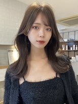 フォンズ(FONS) 表参道学割U24 くびれヘアナチュラル韓国ヘアチョコレートカラー