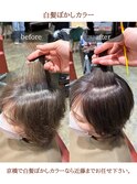 4【白髪ぼかし】40・50代 白髪ぼかしカラー