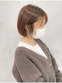 丸みボブ 20代30代40代ヘア 小顔 大阪ボブ 梅田
