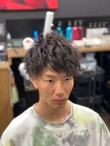 メンズジョイ(Men's joy)&nbsp;ローブロックツイストスパイラルパーマ