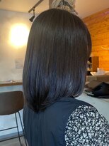 ビスクヘアデザイン(bisq hair design)&nbsp;ミディアム　ミディアムレイヤー　セミディ　地毛風カラー