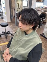 ハルクファースト 札幌(HRK 1st.)&nbsp;ツイストスパイラルパーマ/メンズカット/波巻きパーマ/札幌/大通