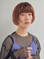 アンガーデン(Une GARDEN) ボブ/レイヤーボブ/フェイスレイヤー/ワイドバング/レッドカラー