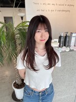 キング 高槻(K!ng)&nbsp;縮毛矯正髪質改善ハイライトレイヤーカット高槻美容室エクステ