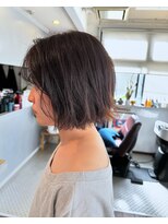 ア セカンド 清藤美容室第弐號(a sekand)&nbsp;切りっぱなしボブスタイル