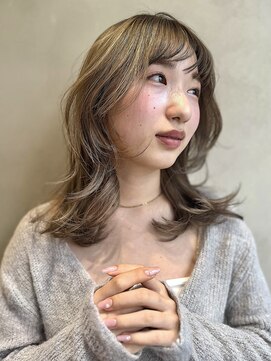 ニュートン(NEWTON) ローライトカラー20代30代髪質改善ハイライトインナーカラー立川