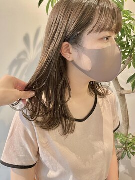 ニール シトロン 名古屋 伏見 丸の内(NEELU citron) 【Neelu_citron_tomoya】1ブリーチでできるブラウンベージュ