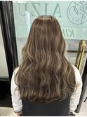 白髪ぼかしハイライト