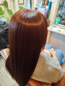 ヘアプラスアイズブルーム(hair+eyes bloom) 艶髪ロング