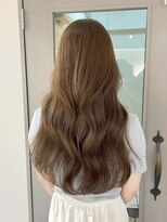 キャンバス バイ ネオリーブ 横浜西口(Canvas by neo.)&nbsp;オリーブベージュブリーチなしカラー韓国ヘア【横浜】