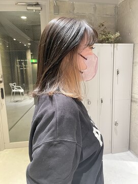 アイデンアンドティティ(IDEN AND TITY) 《kando hair》グレージュ/オリーブ/インナーカラー/ベージュ/