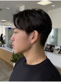 昭和町メンズフェザーパーマニュアンスパーマフェザーショート
