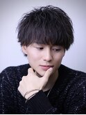 ナチュラル無造作マッシュ