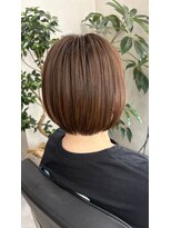 クム 横浜(qumu)&nbsp;ショートボブ × カッパーブラウン【神永】