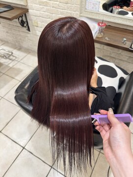 ルグランシャトー(Le grand chateau) レッドカラー×サブリミックトリートメント