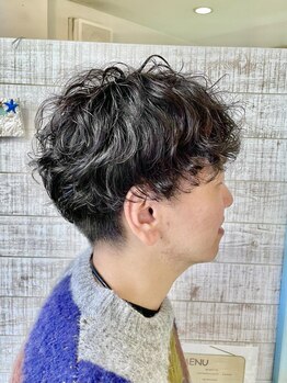 メンズにも人気の秘密は、再現性の高いカット技術にあり！スタイリングも簡単にできるヘアをご提案＊