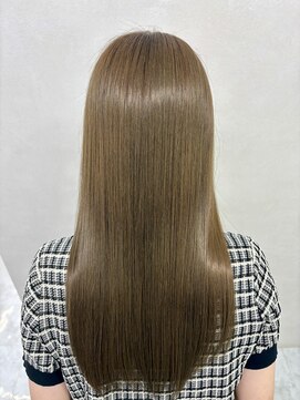 リベル(Liber +) カーキベージュ　ブリーチなし