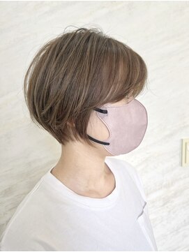 美容室ジャスミン 【ヒロシ】丸みショート　20代/30代/40代