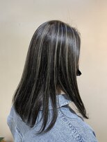 アズールサン 草加西口店(azule-sun)&nbsp;コントラストハイライトカラー,シルバー,アッシュ系【草加】