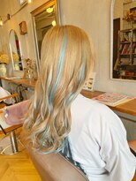 ラグシス ザ ヴィンテージ(LUXIS THE VINTAGE)&nbsp;【シールエクステ】ペールブルーハイライト