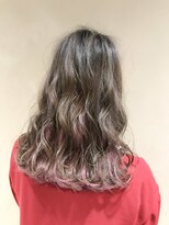 ウィステリア 銀座(WISTERIA) 【WISTERIA】インナーカラーペールピンクコーラルピンク