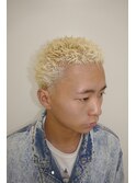 メンズカットアップバングスパイキーショート1
